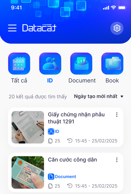 DataCAT Mobile App